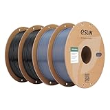 【PETG Basic Filament】 : eSUN ePETG Basic combine les avantages du PLA et de l'ABS, avec une excellente clarté, une transmission de la lumière et une grande brillance. De plus, il présente une bonne résistance aux chocs, une bonne résistance mécanique, une résistance aux intempéries et une résistance aux produits chimiques, ce qui peut constituer un bon choix rentable pour vous.