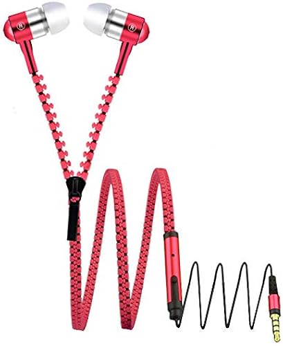 Luvfun Auricolari  Auricolare in-Ear Bassi Potenti Alta Definizione con Microfono Controller compatibili con Smartphone Android Headset Stereo 3 5 Pack -Bianco-3