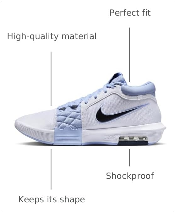 Image of Nike Lebron Witness VIII Men's Basketball Shoes