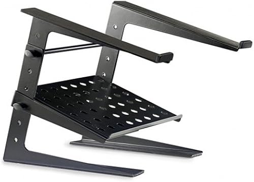 Stagg 22225 justierbarer StA nder mit Ablage fA r Laptop USB-Controller CD-Player Mixer