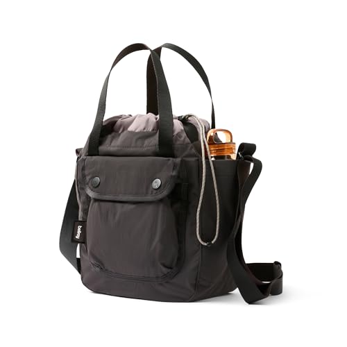 Bellroy Cinch Bucket Bag (compact 9 liter lightweight crossbody bag with adjustable shoulder strap) - Charcoal