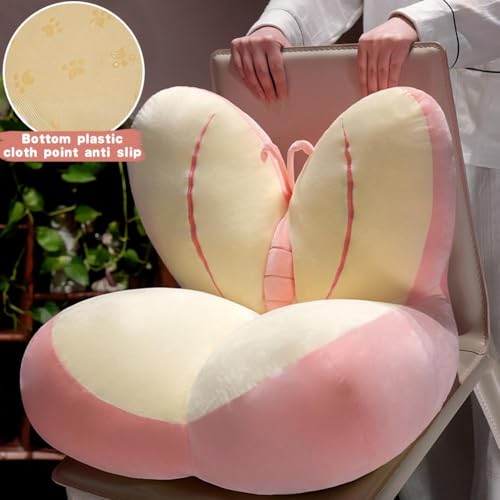 Cojín de suelo con forma de mariposa suave para un hogar acogedor y tierno 7