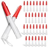 TRKETK 60 Pièces Embouts de Cartouche, Cartouche Douilles avec Bouchon de Protection Outil...