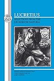 Lucretius: selections from the De rerum natura