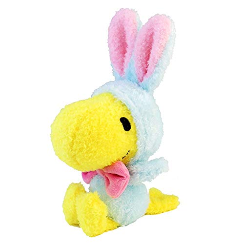 Peluche Woodstock Lapin Peanuts S Nakajima Big Face doudou enfant