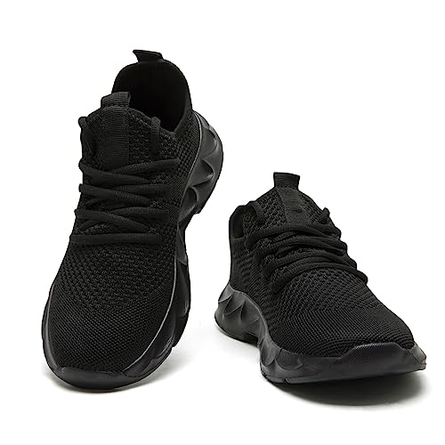 Image of Womens Walking Shoes Slip on Running Tennis Sneakers Non Slip Workout Athletic Gym Sports Breathable Mesh Lightweight Comfortable Fashion Casual Soft Sole