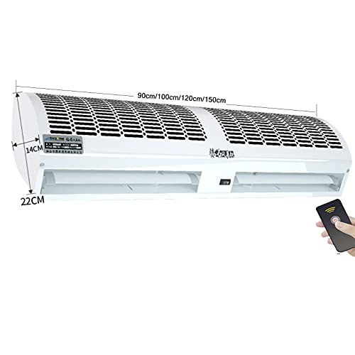 Luchtgordijnmachine, Multi-size Wit Metalen Paneel Luchtgordijnventilator Stofdicht Warmte-isolatie Luchtgordijnmachine… - Image 8