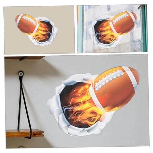Set 3D Stickers Deportivos para Pared 2 piezas miniatura 5