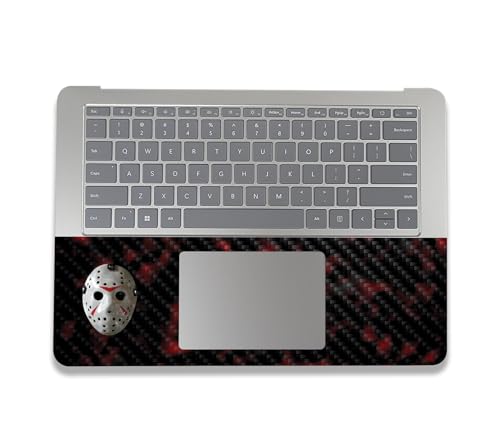 Image of MightySkins Carbon Fiber Skin Compatible with Microsoft Surface Laptop Studio 2 (2023) Full Wrap Kit - 13th Nightmare | Protective Durable Textured Carbon Fiber Finish | Made in The USA