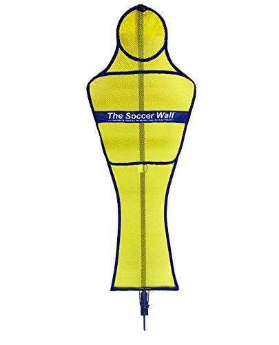 Soccer Innovations The Soccer Wall Pro Spring Base Single Portable Training Defender, 5-Foot 10-Inch, Yellow Soccer Innovations The Soccer Wall Pro Spring Base Single Portable Training Defender, 5-Foot 10-Inch, Yellow