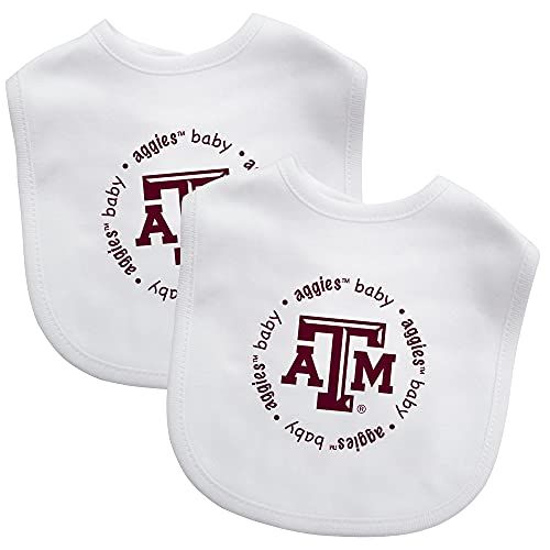 Baby Fanatic MasterPieces NCAA Texas A&M Aggies 2-Pack Bibs