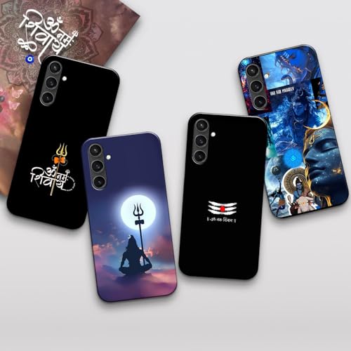 Image of COLORflow Back Cover Compatible with Samsung Galaxy S23 FE 5G | Shiv Ji, Mahadev, Bholenath, God Color Customized Back Cover Compatible with Samsung Galaxy S23 FE 5G