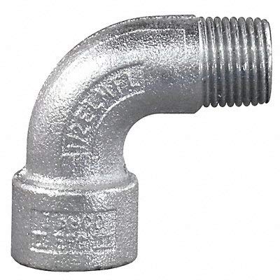 90Dg M and F Elbow, HazLoc, M Iron, 1-1/4In