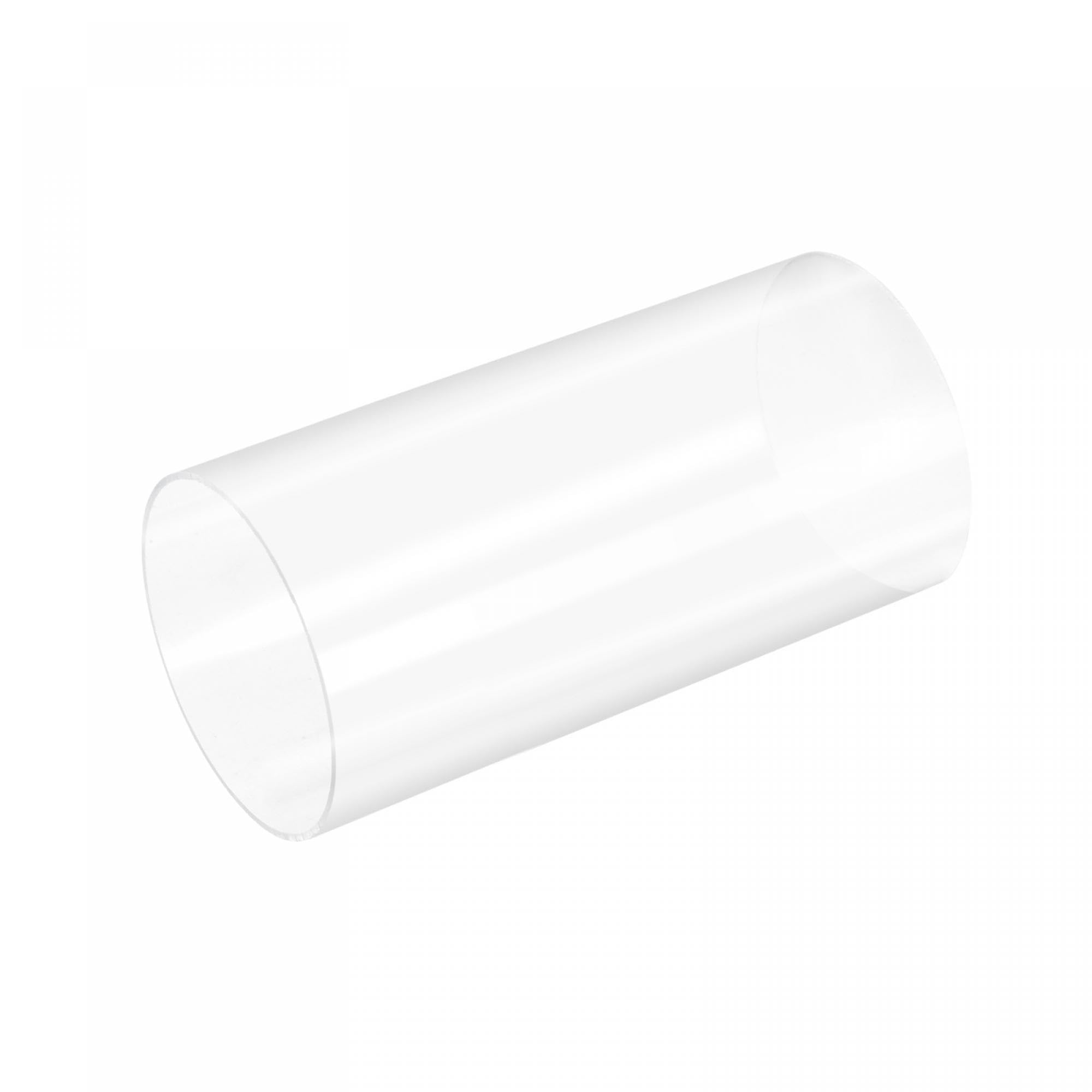 96mm x 100mm 8" Trasparente Acrilico Tubo Rigido Plastica per Acquario, Acqua Raffreddamento Sistema, Idraulico