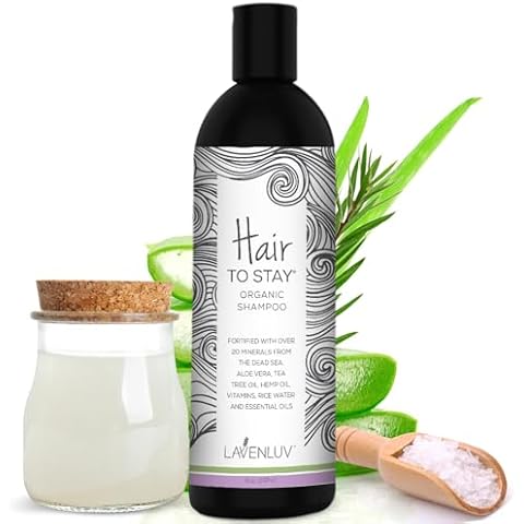 Lavenluv Hair to Stay Organic Shampoo for Hair Growth (16oz) Cover