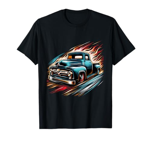 Camion Old Vintage Classique American Pickup Retro Farm T-Shirt