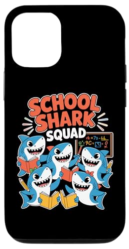 SCHOOL SHARK SQUAD wZ T `[ Ǐ wK obNgDXN[ X}zP[X iPhone 12/12 Pro p