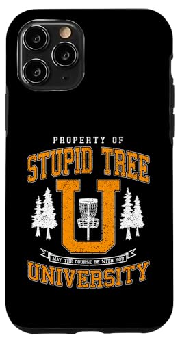 Stupid Tree Disc �S���t ��w ���B���e�[�W �J���b�W �o�[�V�e�B �X�}�z�P�[�X iPhone 11 Pro �p