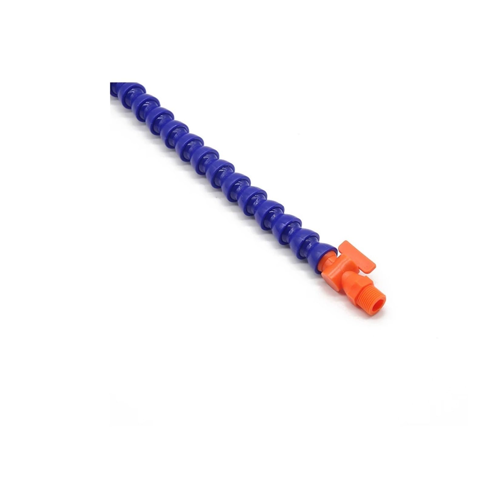 Flexible Coolant Pipe 3/4" Plastic Flexible Water Oil Coolant Pipe Hose Lathe with Round Nozzle(300MM with Switch)
