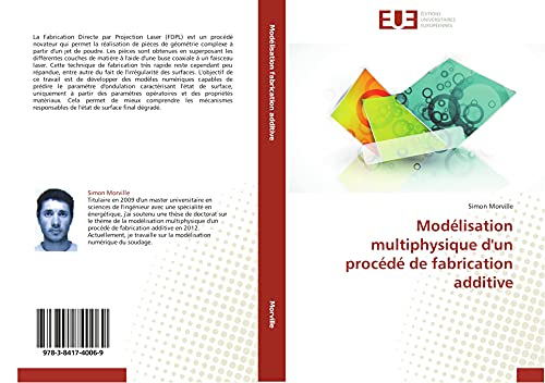 livre Modélisation multiphysique d'un procédé de fabrication additive