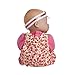 ADORA Realistic and Premium Playtime Babies Doll Set with 13-Inch Baby Doll Made with Our Exclusive GentleTouch Vinyl, Includes Removable Floral Corduroy and Long Sleeve Pink Shirt - Flower Baby