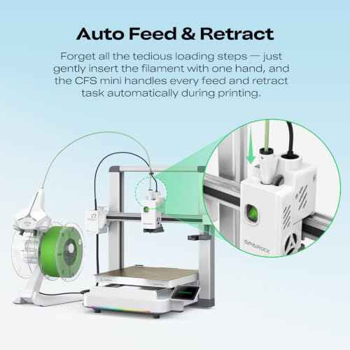 Image of Creality SPARKX i7 Autofill Combo 3D Printer, Continuous Printing with Automatic Filament Reload, AI Camera Monitoring, Auto Leveling, Easy Setup 500m /s High-Speed 3D Printer