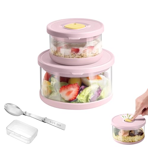 SAYAPE Glass Food Storage 2 Pack