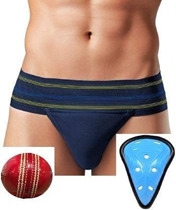 HK Sports Combo of Cricket Supporter || 4 PC Leather Ball (Pack of 1) || Abdominal Guard (Full) (B09HGQPF8F) Amazon Price History, Amazon Price Tracker