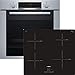 Produktbild Bosch Backofen-Set mit Induktions-Kochfeld 60cm Einbau-Herdset Edelstahl