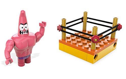 Mega Bloks Spongebob Squarepants Wacky Wrestling Building Playset