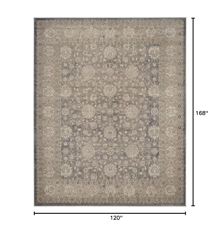 Tapete Safavieh Sofia Collection 10'x14' Gris Claro y Beige miniatura 2