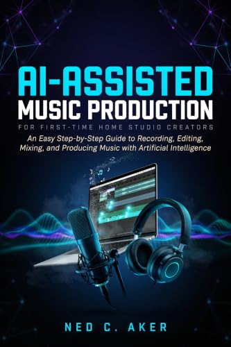 AI-Assisted Music Production for First-Time Home Studio Creators: An Easy Step-by-Step Guide to Recording, Editing, Mixing, and Producing Music with Artificial Intelligence