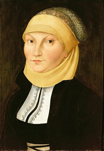 Tableau Allégorie de la loi et de la grâce Lucas Cranach poster mural 60x90cm