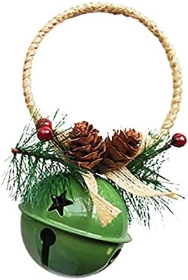 HYUIYYEAA Bachelorette Party Favors Its A Wonderful Life Christmas Ornament Bell On Ribbon Boxed Movie Souvenir Party Decorations for Boys (Green, One Size)