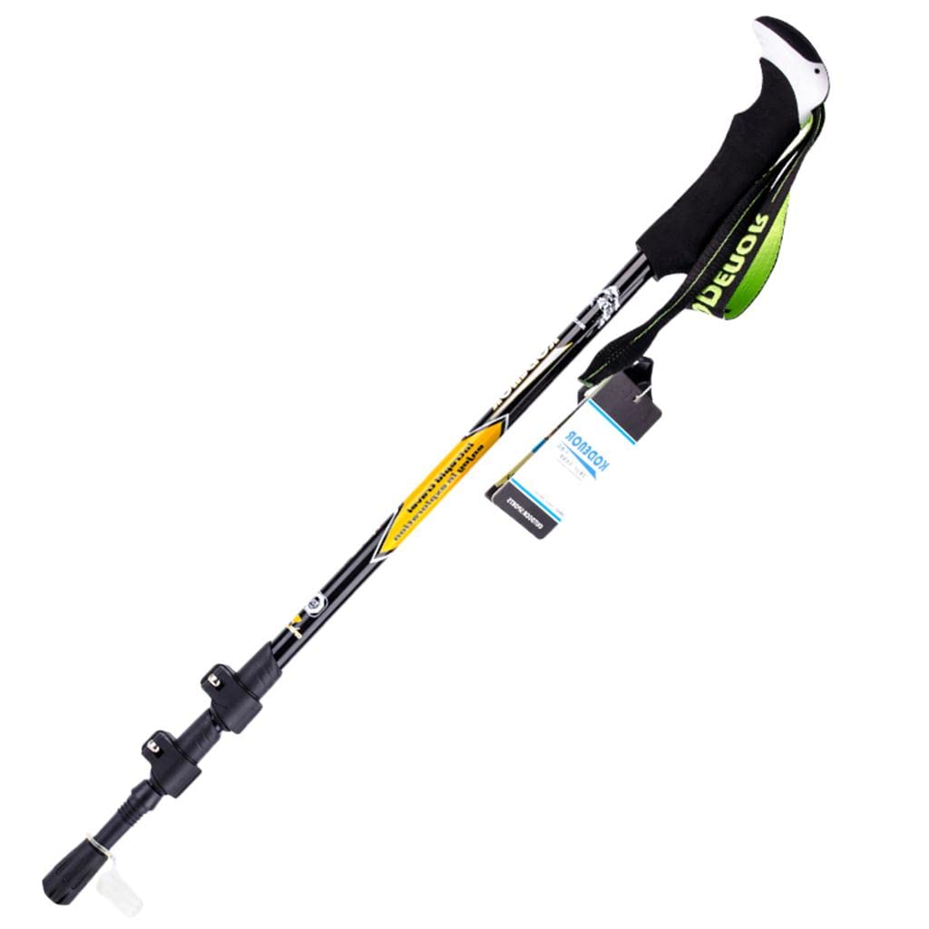 Enakshi® Carbon Fiber Telescopic Skiing Climbing Stick Trekking Hiking Pole Yellow|Sporting Goods | Outdoor Sports | Camping & Hiking | Hiking Gear | Walking & Trekking Sticks-image-36