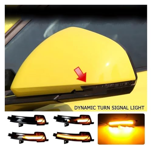 Luz piloto intermitente LED dinámica para solucionar falta de visibilidad en Mustang 5