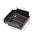 Vesul Center Console Armrest Storage Box Compatible with Alfa Romeo Giulia Sedan 2017 2018 2019 ABS Tray Insert Organizer Glove Pallet