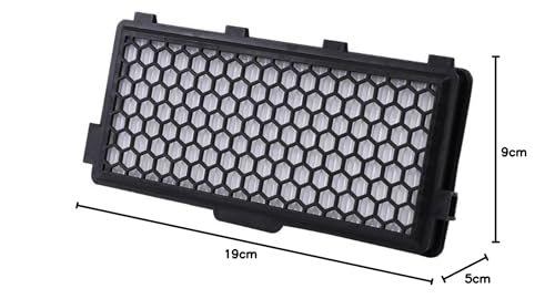 Sparesbarn 2X Active HEPA Filter SF-AH-50 kompatibel mit Miele Cat & Dog 5000 S4210 S6240 S8000 S8340 Staubsaugerfilter 9616280