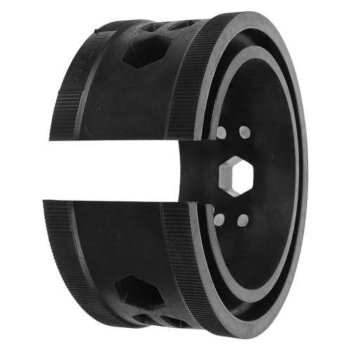 BESTYASH Espaciador Amortiguador de Impactos para Coche Cojín de Parachoques Transparente Amortiguador de Suspensión Duradero y Compatible y Absorción de Impactos (1 Unidad)