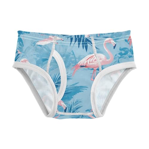 KLL Flamingo Palm Treoddler Boys Comfort Nighttime Underwear Cute Undies