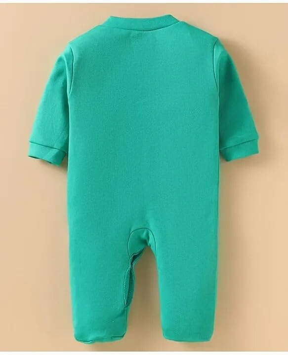 Image of New Born Baby 100% Cotton Rompers for Sleepsuits Jumpsuit Night Suits for Baby Boys & Girls |Onesies| Infant Clothes Pack of 3