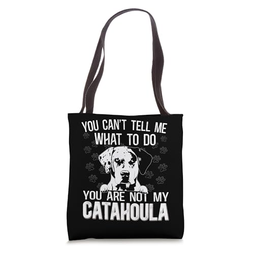 Bolso tipo tote con estampado de perro Catahoula Leopard, para amantes de los perros de Louisiana miniatura 1