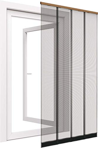 Easy Life Nutritrust Fliegengitter Lamellentür bis 100x220 cm anthrazit PVC Rahmen Easy Life Nutritrust Fliegengitter Lamellentür bis 100x220 cm anthrazit PVC Rahmen