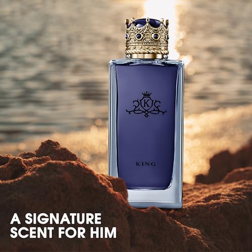 Image of AFLUXE Men's Cologne King Original Natural Spray Eau De Toilette,Long-Lasting Scent Perfume for Men Elegant Bottle - Great Holiday Gift, 3.4 Fl Oz /100 Ml