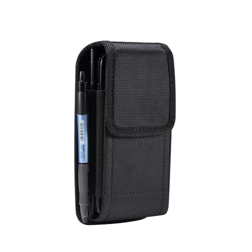 Dual Phone Holster Case for 2 Phones, Double Belt Clip Holder Pouch Compatible with Samsung Galaxy S24 Ultra S23 Fe S22 Plus Note 20 A15 5G A25 A35 A03S A13 A14 A54 A53 A71 A16 5G Pixel 9 Pro XL