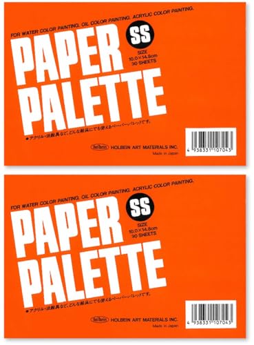 ホルベイン ペーパー パレット SSサイズ×2冊セット（オリジナルコースター付）のサムネイル
