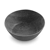 アボードホームウェアズデザイン(Abode Homewares Design) [ エシカルで 割れない 食器 BPAフリー ] Blackened Wood (ブラックンドウッド) ボウル 皿 サービングボウル シリアルボウル 直径約19cm お子さまも安心 カフェ 食器 軽量 軽い 食洗機対応 誕生日 プレゼント 女性 バンブーメラミン食器 黒 ブラック DN22909