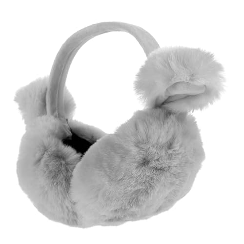 GAROZATION Soft Warm Earmuff Headband Women's Cat Ear Muffs Folding Winter Earmuff Stylish Cat Ear Design for Cold Days