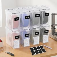 ISOISL Filament Aufbewahrungsbox, 8er-Pack, luftdicht und staubdicht, 4.0L – Ansicht 3
