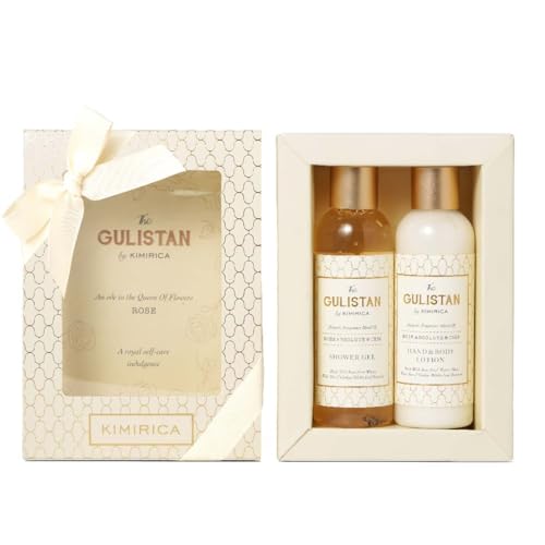 Image of Kimirica Gift Set The Gulistan duo Bath Kit For Women's & Men's|Luxury Self Care Kit For Wife, Husband, Girlfriend & Boyfriend|Set of 2